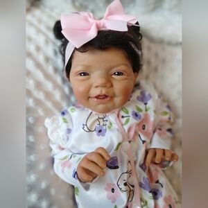 Realistic Doll Baby Girl Reborn Toy Collectable Therapy Kids